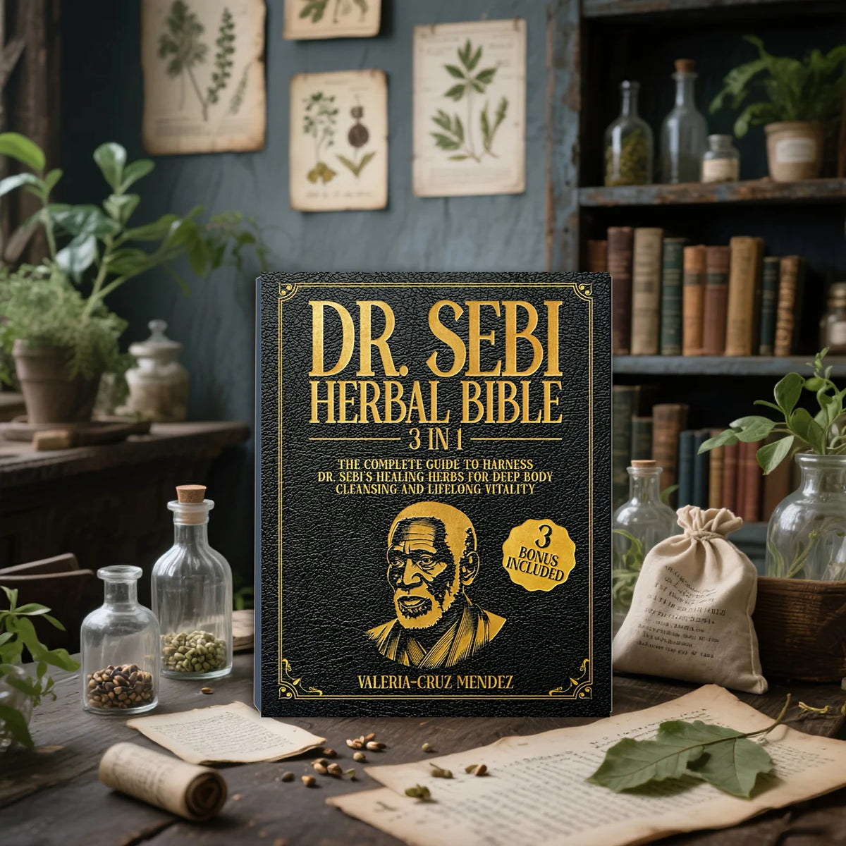Dr. Sebi Herbal Bible 3-in-1
