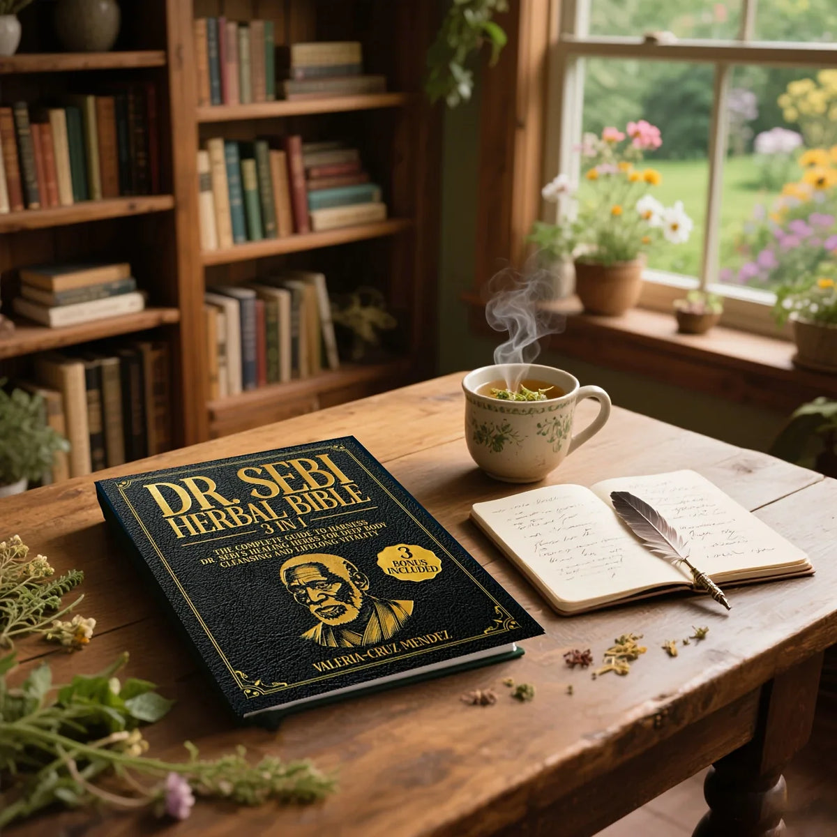 Dr. Sebi Herbal Bible 3-in-1
